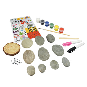 Set zum Bemalen von Kieselsteinen - Tublu.de