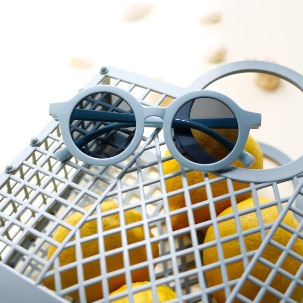 Sonnenbrille Craspedia – Dusty Blue 3–8 Jahre