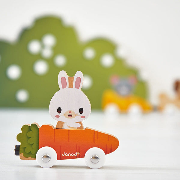 Magnetische Holzfahrzeuge mit Haustieren – Bauernhof - Tublu.de