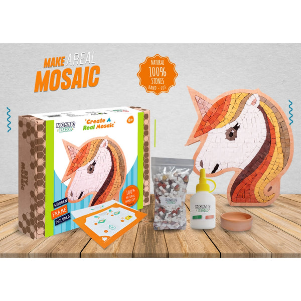 Kreatives Mosaik-Set MOSAICBOX Einhorn