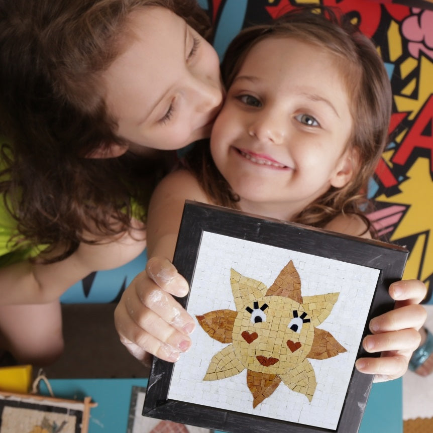 Kreatives Mosaik-Set MOSAIKIT Sonne