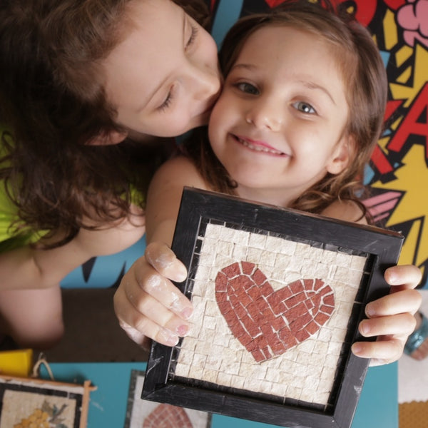 Kreatives Mosaik-Set MOSAIKIT Herz