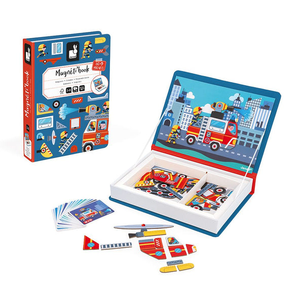 Magnetisches Puzzle Magnetibook – Feuerwehr - Tublu.de
