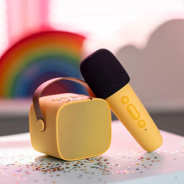 Kabelloses Karaoke-Set - Gelb