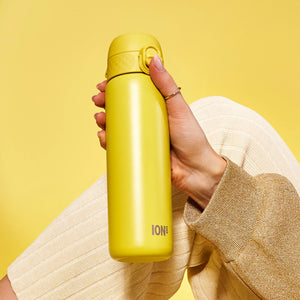 Edelstahl-Trinkflasche 600 ml - Gelb