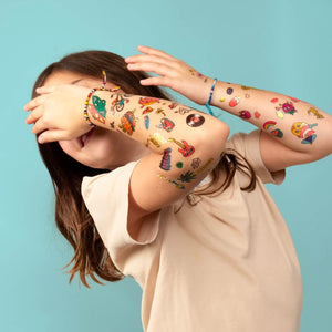 Tattoos für Kinder – Surf & Skate, 50 Stück - Tublu.de