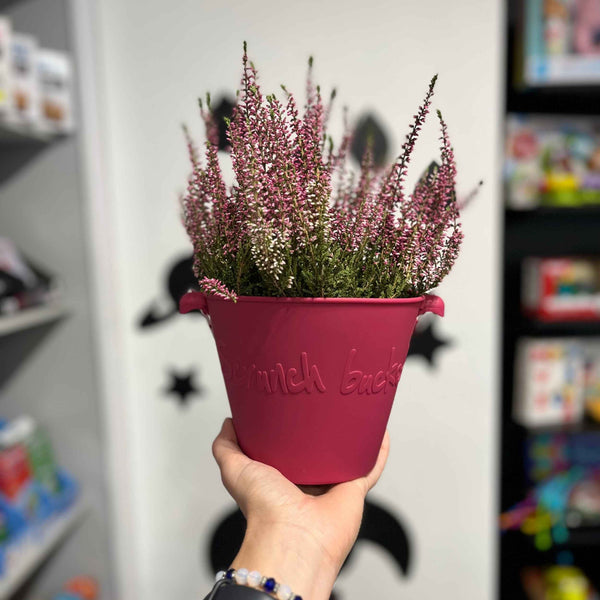 Zusammenklappbarer Eimer für Wasser und Sand – kirschrot - Tublu.de