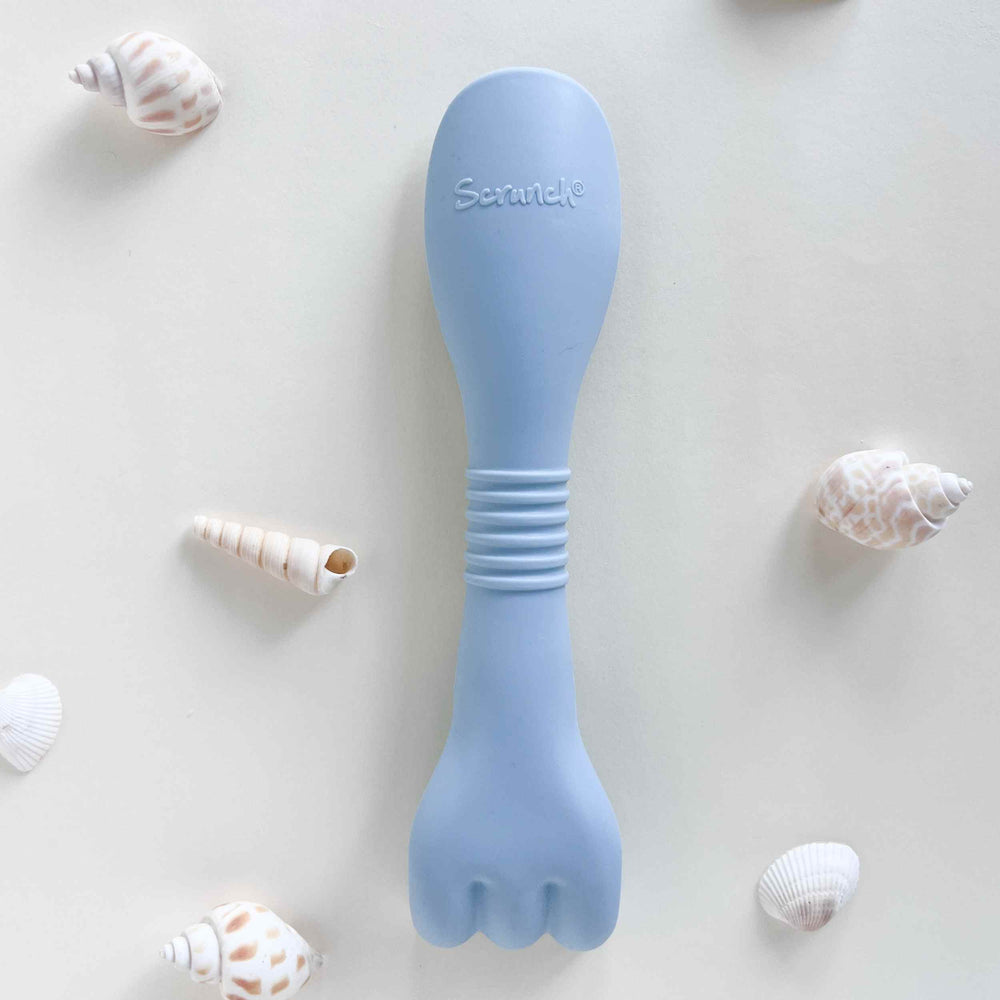 Harke und Schaufel 2in1 – Hellblau - Tublu.de