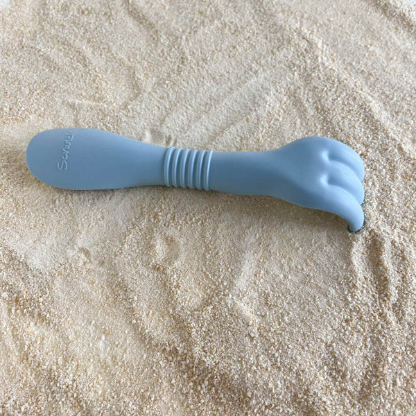 Harke und Schaufel 2in1 – Hellblau - Tublu.de