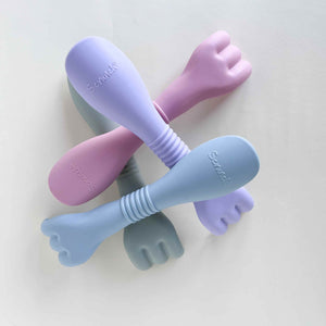 Harke und Schaufel 2in1 – Puderrosa - Tublu.de