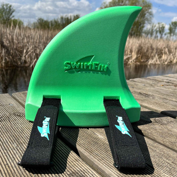 Haifischflossen-Schwimmgürtel für Kinder – Mint