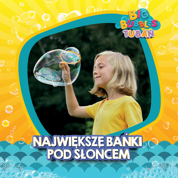 Set für Seifenblasen im Netz + Flüssigkeit 250 ml