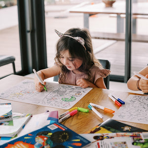Kleine Silikonmatte zum wiederholten Ausmalen – Fahrzeuge - Tublu.de