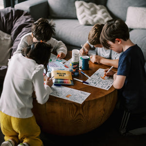 Kleine Silikonmatte zum wiederholten Ausmalen – Fahrzeuge - Tublu.de