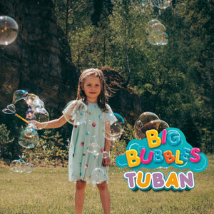 Set für Seifenblasen Ring Pro Multi Schmetterling + Flüssigkeit 400 ml