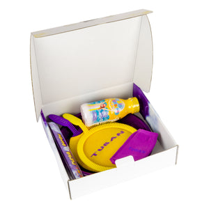 Set für Seifenblasen Raketen und Seifenblasenringe Tuban