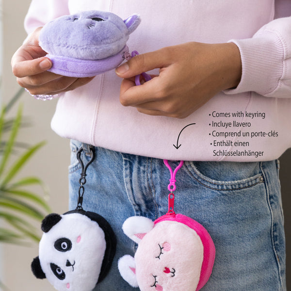 Geldbörse mit Fell – Hase