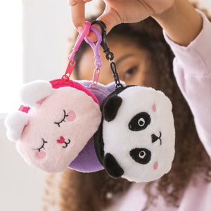 Geldbörse mit Fell – Hase