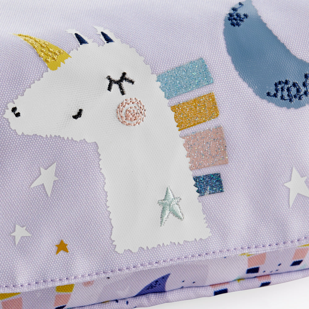 Federmäppchen mit Klappe – Einhorn