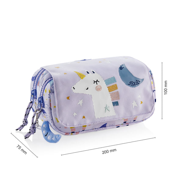 Federmäppchen mit Klappe – Einhorn