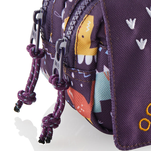 Federmäppchen mit Klappe – Fröhliche Dinosaurier