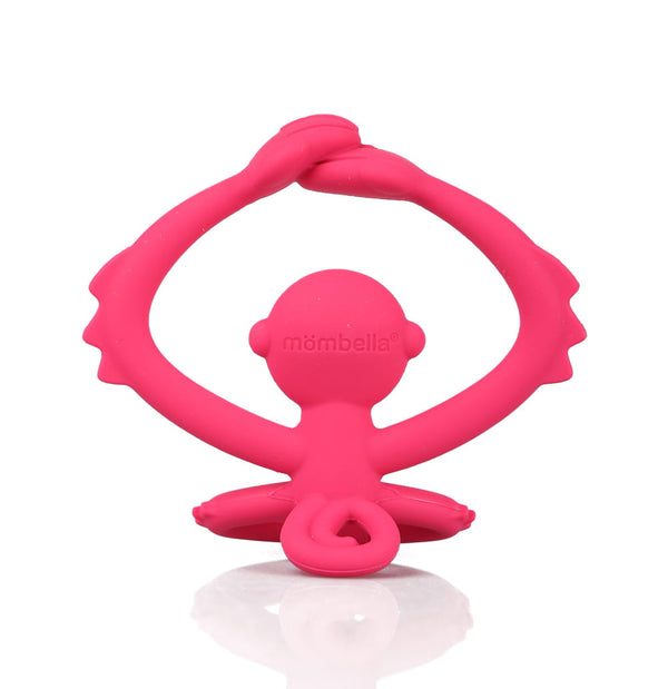 Beißring – Äffchen Dunkelrosa - Tublu.de