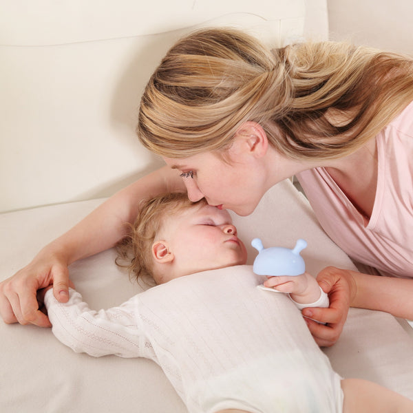 Beruhigungsbeißring – Pilz Dunkelrosa - Tublu.de