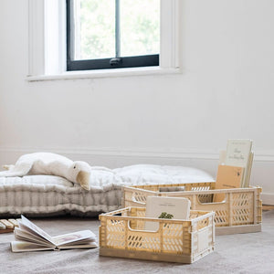 Faltbare Spielzeugkiste Large - Sand