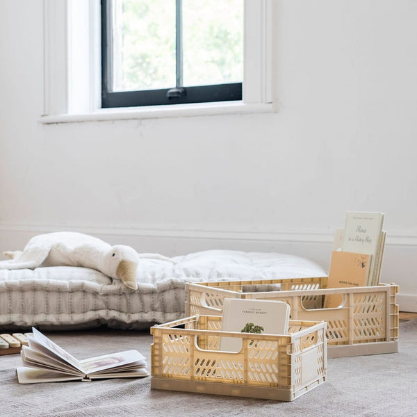 Faltbare Spielzeugkiste Large - Sand