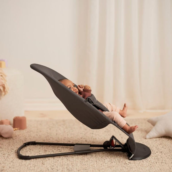 Babywippe BALANCE SOFT WOVEN/JERSEY – Dunkelgrau