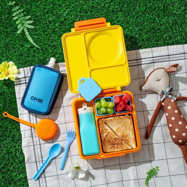 Trinkflasche für Kinder OmieBottle – Grün