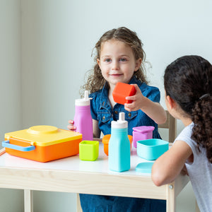 Trinkflasche für Kinder OmieBottle – Grün