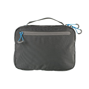 Kleine Reise-Kosmetiktasche – Grau