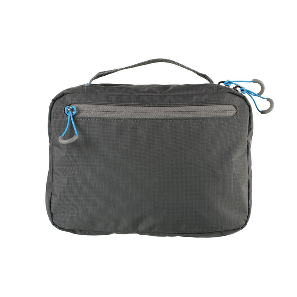 Kleine Reise-Kosmetiktasche – Grau