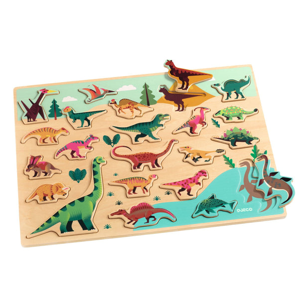 Holzpuzzle – Dinosaurier - Tublu.de