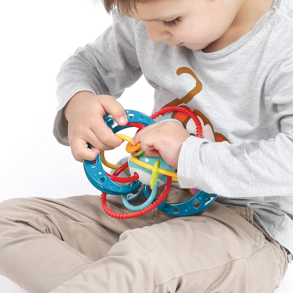 Beißring mit Rassel – Planet - Tublu.de