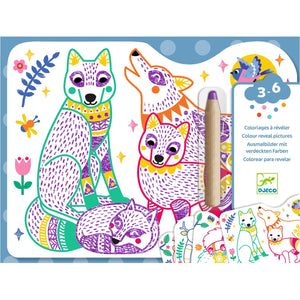 Magische Malvorlagen – Waldtiere 3+ - Tublu.de