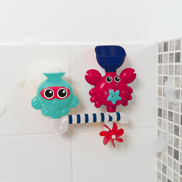 Badespielzeug mit Wasserkreislauf und Krabbe - Tublu.de
