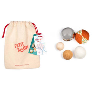 Set mit 5 Petit Boum Sensorikbällen - Tublu.de