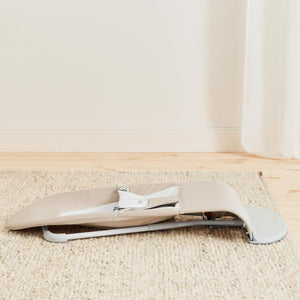 Babywippe BALANCE SOFT WOVEN/JERSEY – Beige/Grau