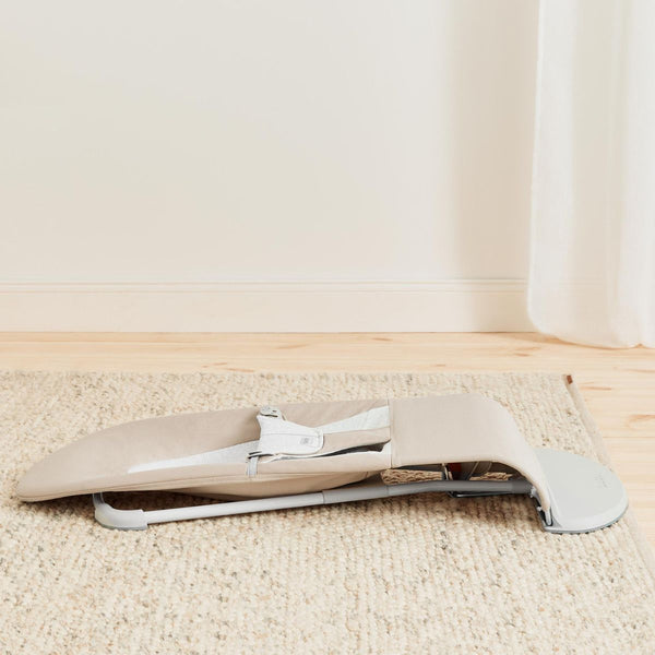 Babywippe BALANCE SOFT WOVEN/JERSEY – Beige/Grau