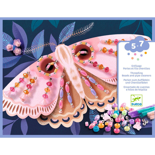 Kunstset zum Auffädeln – Tiere in der Nacht - Tublu.de