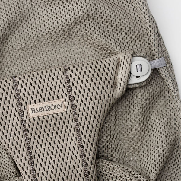 Zusätzlicher Stoffsitz für Babywippe BLISS Mesh – Beige-Grau