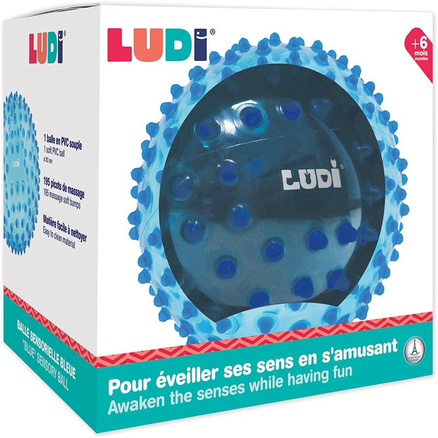 Sensorik-Ball 20 cm – Blau - Tublu.de
