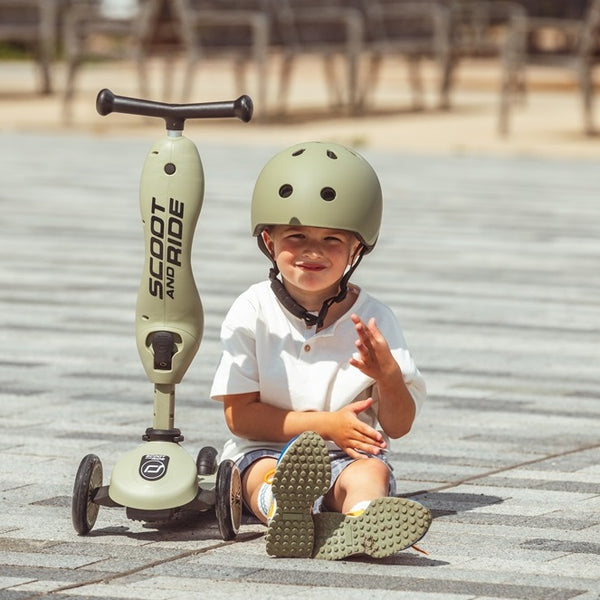 Kinderhelm XXS-S 1-5 Jahre – Olive - Tublu.de