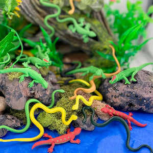 Figurenset in einer TOOB-Röhre – Reptilien - Tublu.de