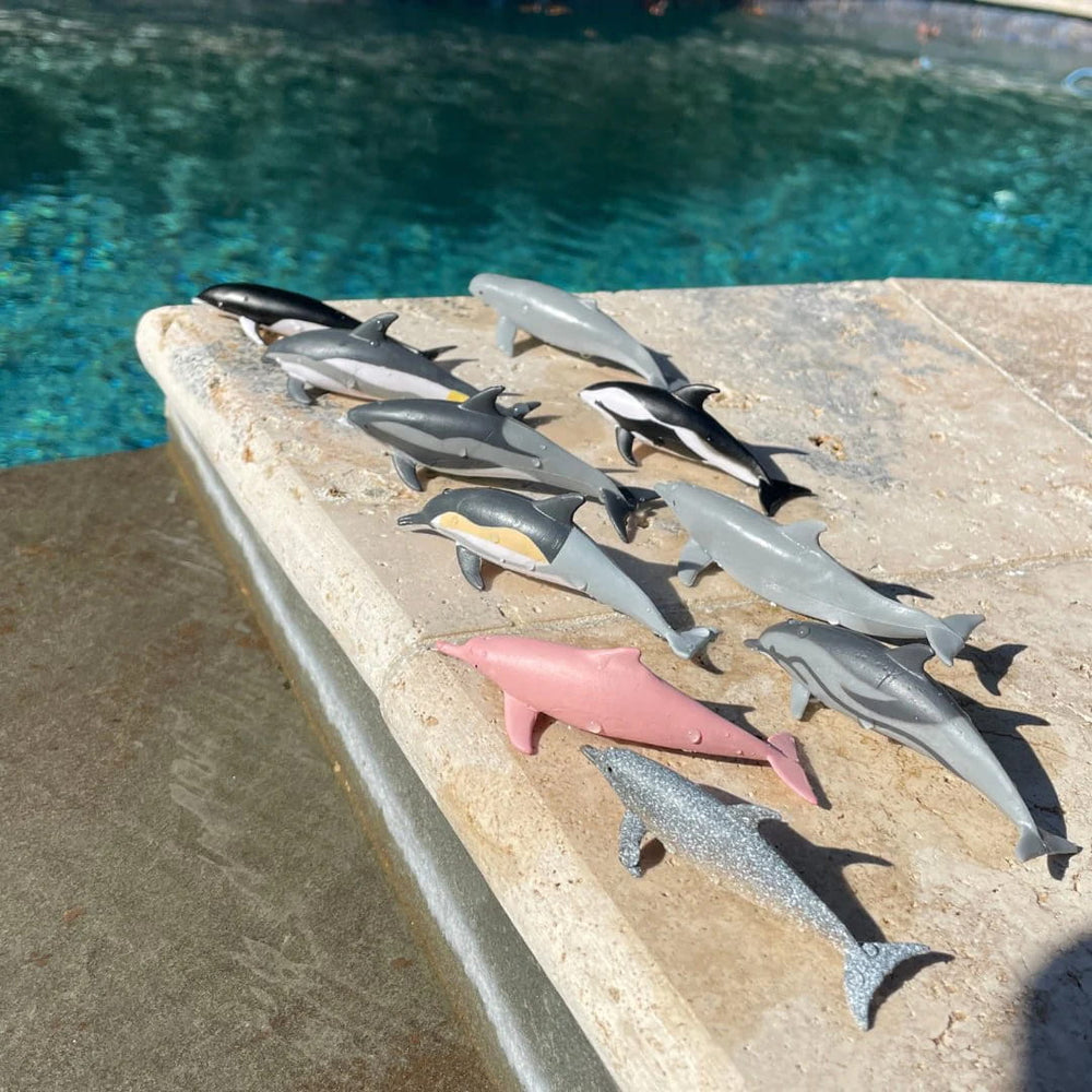 Figurenset in einer Tube TOOB  - Delfine - Tublu.de