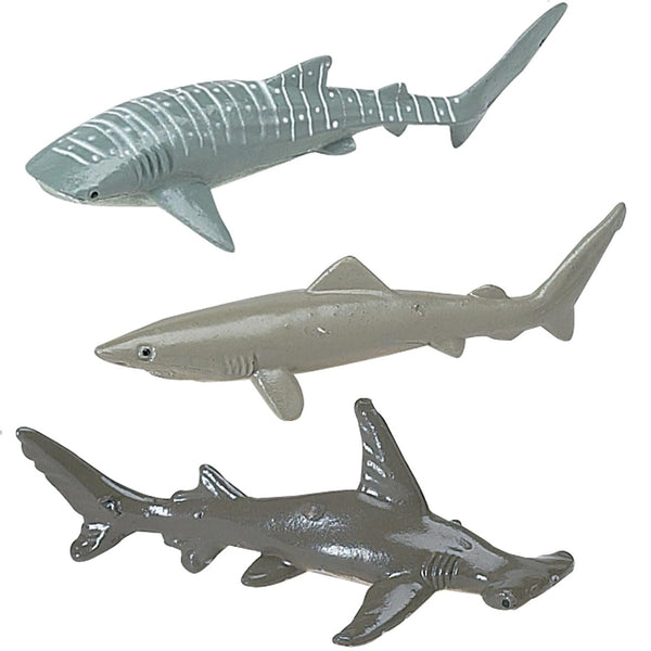 Figurenset in einer TOOB-Röhre – Haie - Tublu.de
