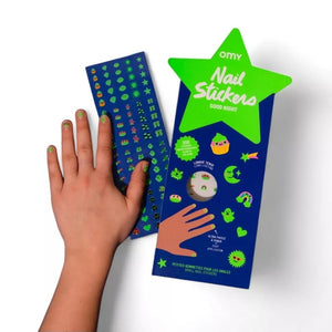 Nagelsticker – Glow Party 200 Stück - Tublu.de