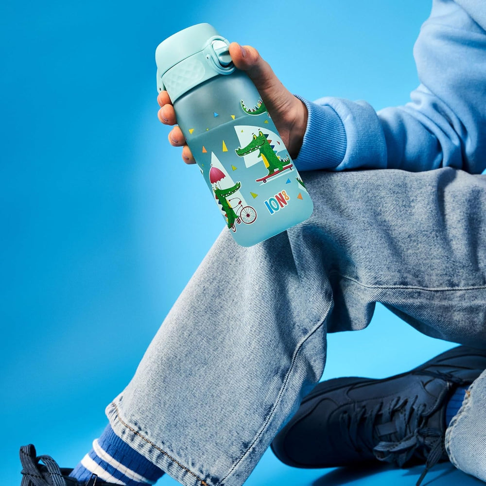 Trinkflasche für Kinder 400 ml - Krokodile